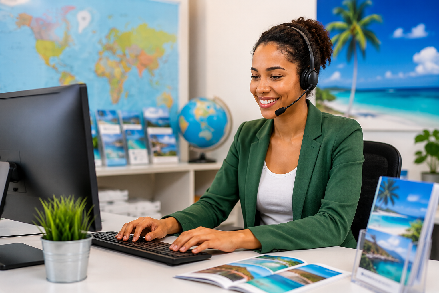 Je veux travailler dans le tourisme